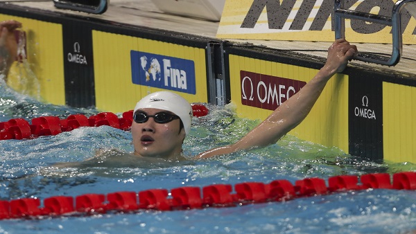 수영 황선우, 세계선수권 자유형 100m 6위…한국신기록 경신