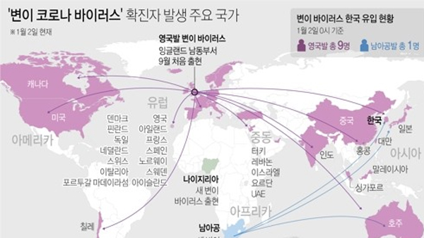 베트남, '코로나19 변이' 영국·남아공발 입국 금지