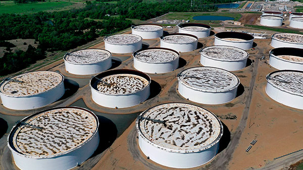 국제유가, 미 재고 증가 소식에 소폭 하락 