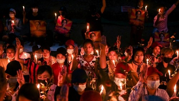 G7 "미얀마 군부 강력 규탄…폭력 자제하고 인권 존중하라"