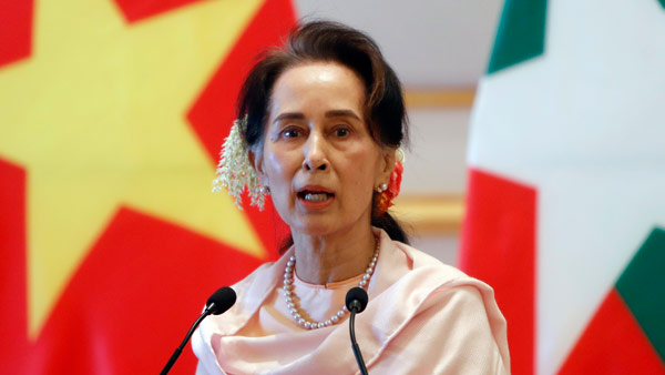 미얀마 군부, 아웅산 수치 최장 징역 9년 선고 명분 만들어