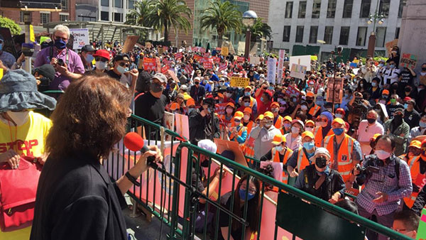 샌프란시스코·LA서 '아시아 증오범죄 규탄' 도심 행진