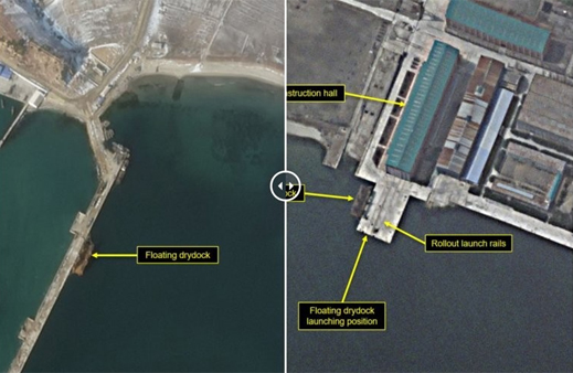 북한 SLBM 시험 선박 이동 정황…"발사임박 징후는 아냐"