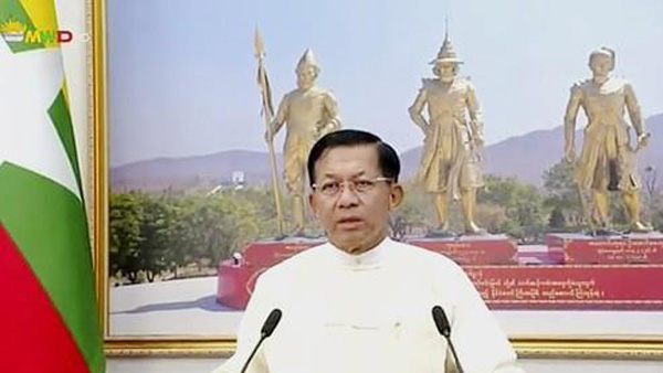 미얀마 민주진영 "아세안회의 참석 흘라잉 체포해야"