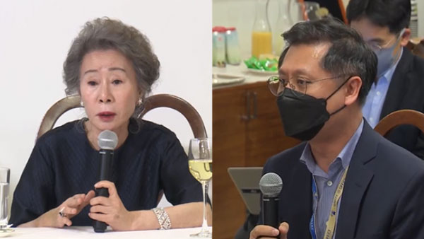 [World Now] "한 편의 인생 강의" 윤여정 인터뷰…옆에서 지켜보니