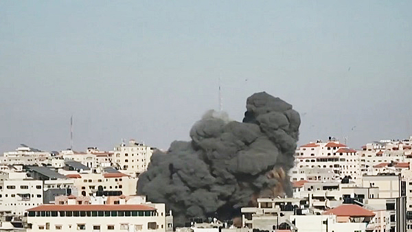 이스라엘군 외신건물 폭격에 美 백악관 "언론 안전보장 가장 중요"