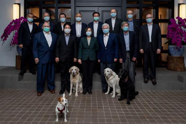 대만, 총통부 은퇴견 돌보던 자원봉사자도 코로나 확진