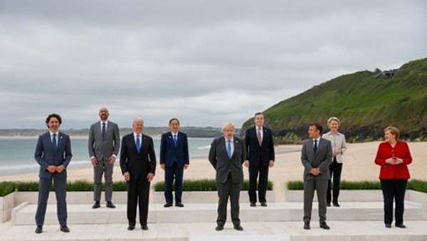 백악관 "G7 정상회담서 중국 '일대일로' 대응 인프라 계획 합의"