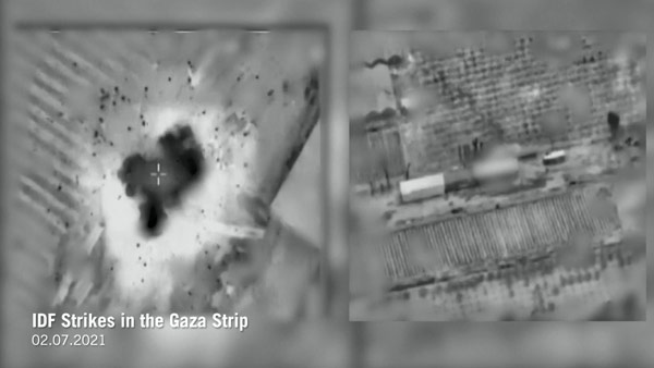 이스라엘군, 팔레스타인 가자지구 또 공습…"방화 풍선 대응"