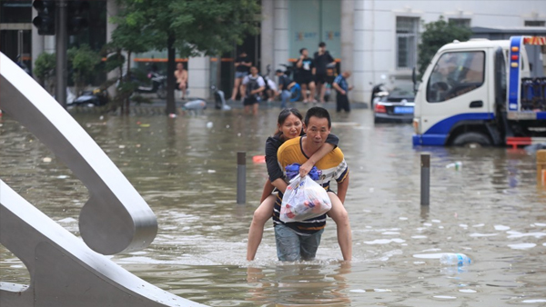 중국 정저우 폭우 사망자 25명으로 늘어…7명 실종