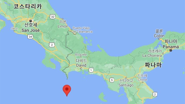 '불의 고리' 파나마·코스타리카에 6.8 강진…인명피해 보고없어