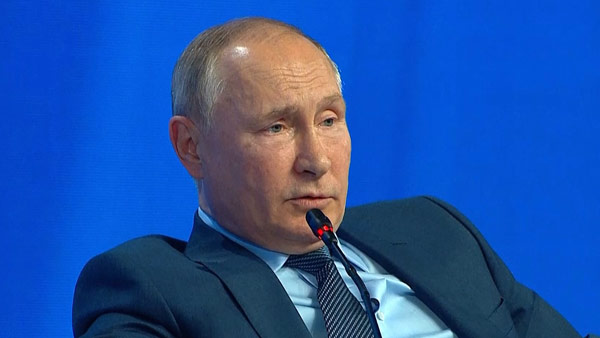 푸틴 "가상화폐 아직 일러‥천연가스 대금으로 안 받겠다"