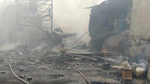 러시아 중부 화약공장서 폭발화재…"근로자 17명 전원사망"