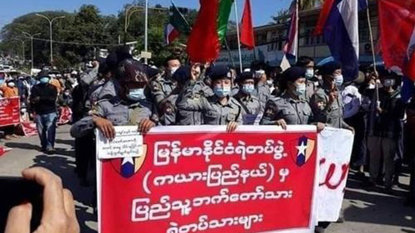 "두 달간 1천여 명"‥미얀마 군경 속속 반군부 민주진영 합류