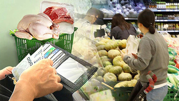 10월 소비자물가 5.7%↑‥ 석 달 만에 상승폭 확대