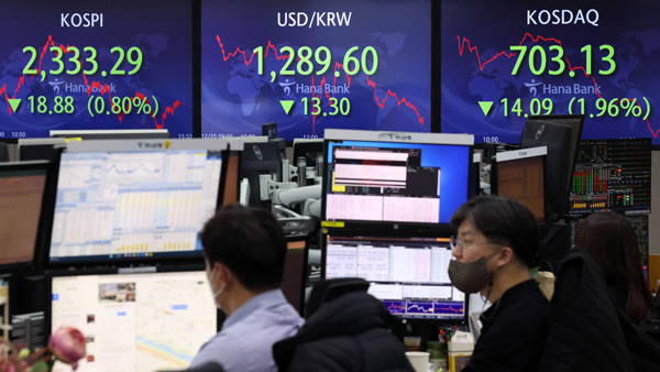 환율, 일본은행 완화 축소에 13원 급락‥1,280원대 마감