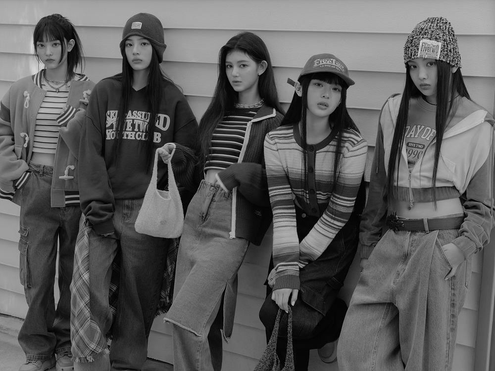 뉴진스, 가을 분위기 가득한 빈티지 화보 공개