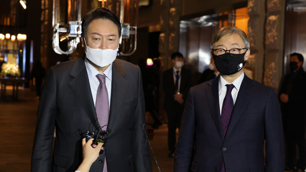 종로 공천 최재형 "윤석열과 함께 文정권 5년 어둠 끝내겠다"