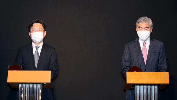 한미 북핵수석대표, 북한 탄도미사일에 전화 협의‥"깊은 유감"