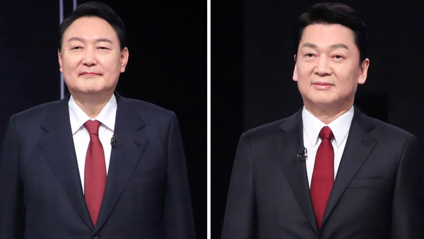 윤석열-안철수, 尹으로 단일화 선언‥"국민통합정부 만들겠다"