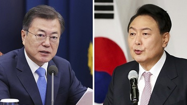 靑 "대통령·당선인 회동서 '집무실 이전' 실현 방안도 폭넓게 논의"