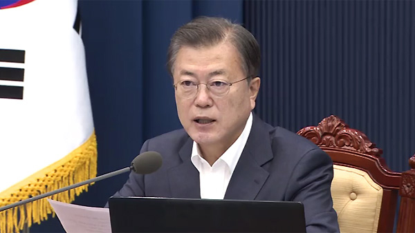 문 대통령 "대통령·당선인, 회담하는 것 아냐‥당선인이 직접 판단하길"