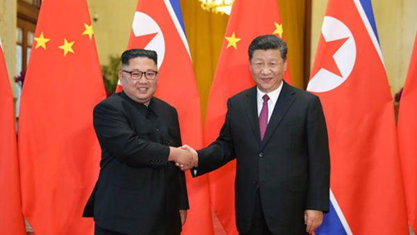 북한 외무성, '김정은 첫 방중' 되짚으며 북·중 친선 강조