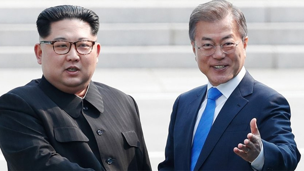 문 대통령, 김정은에 "북미 대화 조속히 재개되길‥대결 시대 넘어야"