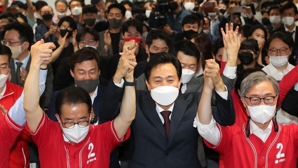 오세훈, 서울시장 당선‥사상 첫 4선 성공