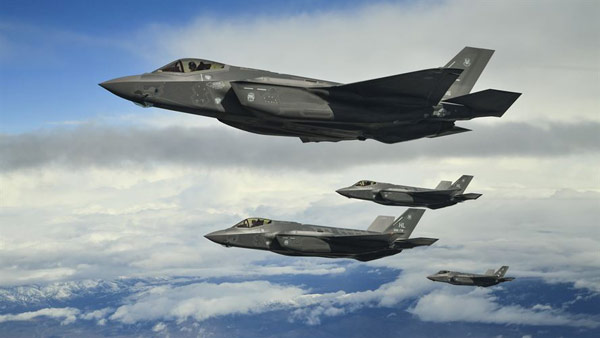 미국 F-35A 6대 한반도 전개‥약 5년 만에 연합훈련 예정