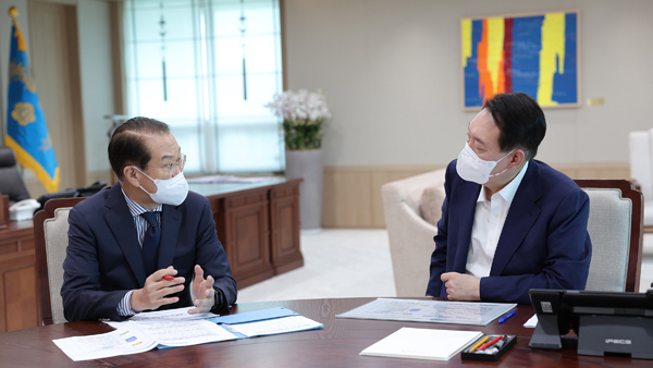 윤 대통령 "대북 '담대한 계획' 촘촘히 준비하라"‥통일부 업무보고