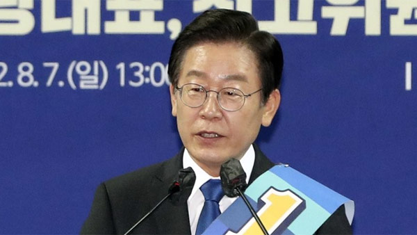 이재명 "당대표 되면 윤 대통령과의 영수회담 반드시 제안"