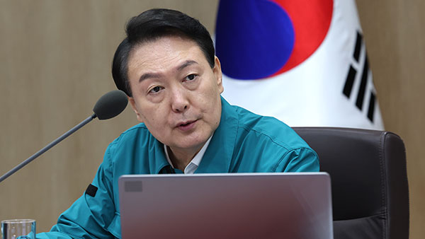 윤 대통령, 태풍 '힌남노' 대응회의 주재‥전 부처 소집
