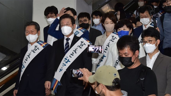 이재명 "한반도 정세 위중‥안보에 여야 없어"