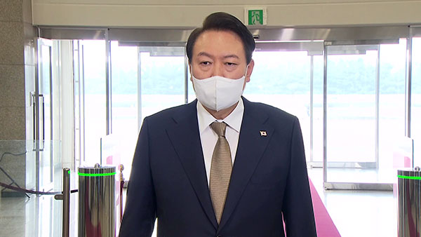 윤 대통령 "박진, 국익 위해 동분서주하는 분"‥비속어 유감 표명엔 답 없어