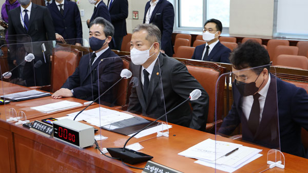 행안위 여당 의원들 "민주 정쟁에만 몰두하는 행태 자제해야"