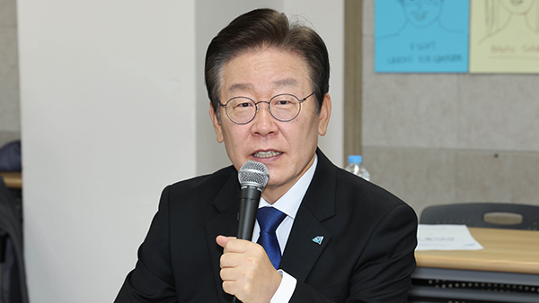 이재명, 민주노총 찾아 "민영화 심각한 문제‥손배소 남용 안돼"