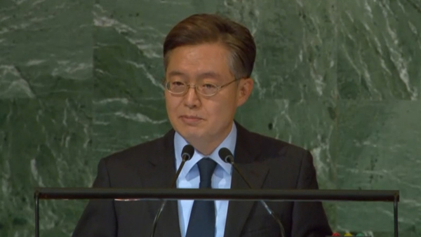 황준국 주유엔대사 "안보리 상임이사국 비토권 제한 논의하자"