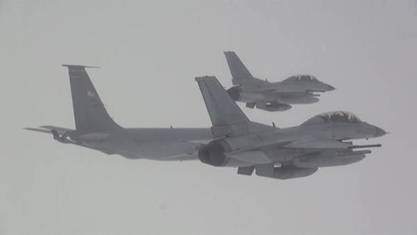 'KF-16 추락 사고'로 공군 후반기 '소링 이글' 훈련 연기