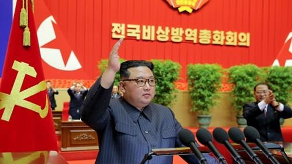 북한, '코로나 방역 승리' 자화자찬‥김정은 충성 강조