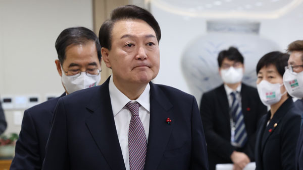 윤 대통령 "예산안 지연돼 송구‥마지막까지 원칙 지키며 최선"