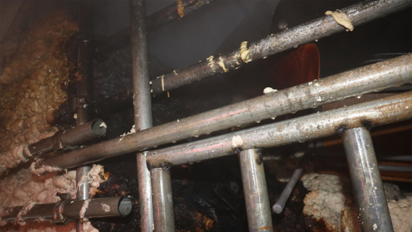 부천 괴안동 재개발구역서 행정대집행 도중 불‥방화 추정