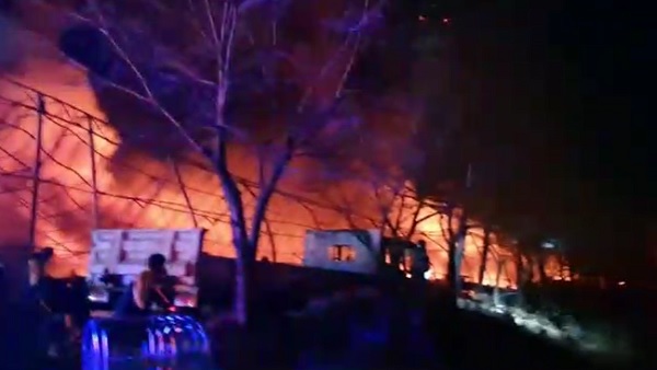 충남 아산시 냉장고 공장서 불공장 2개동 피해 