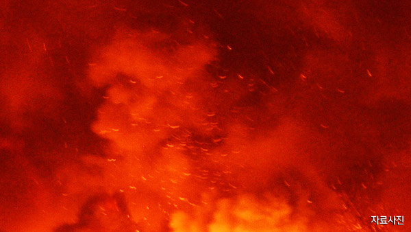 전남 순천 야산에서 불‥인명 피해 없어