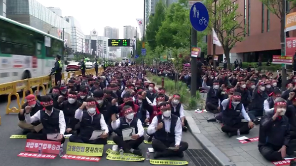 "2년째 동결된 임금 인상해야"‥26일 서울 시내버스 파업 예고