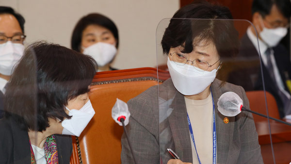 검찰, 여가부 '대선공약 개발 의혹' 정영애 전 장관 조사