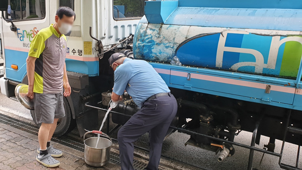 부천 아파트 침수 뒤 단수‥7백 세대 피해