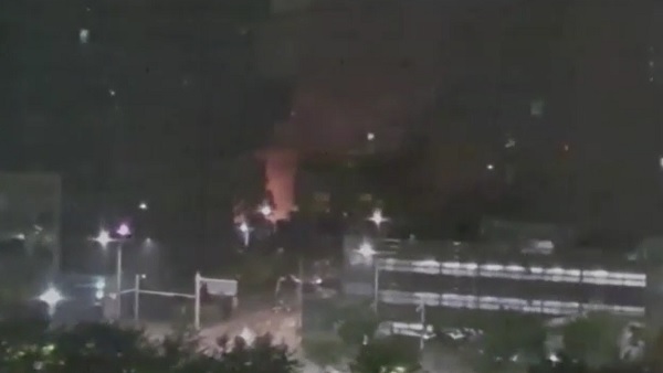 서울 상암동 음식점에서 불.."에어컨 화재일 가능성 높아"