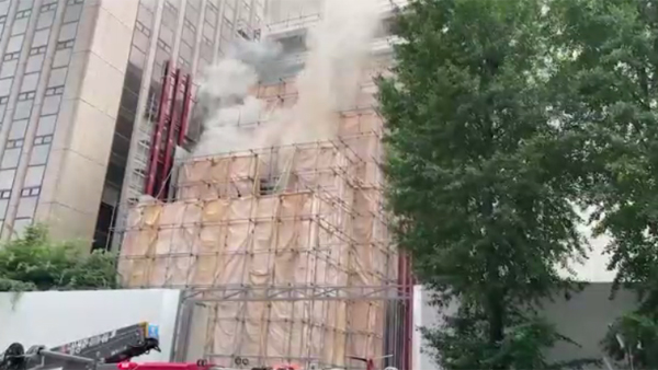 여의도 재건축 공사장서 불‥작업자 15명 긴급 대피