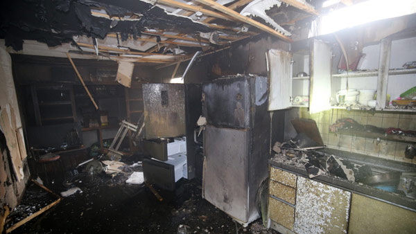 경북 의성 복지회관서 가스 폭발‥노인 3명 부상